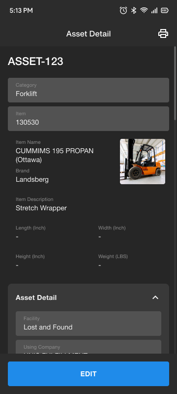 Asset View