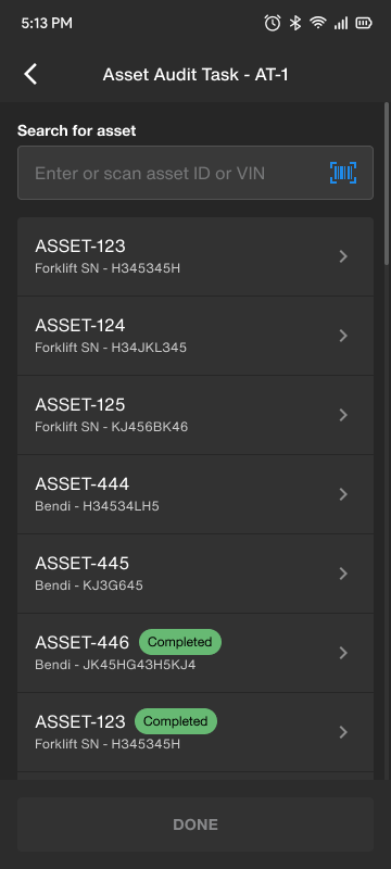 Audit List