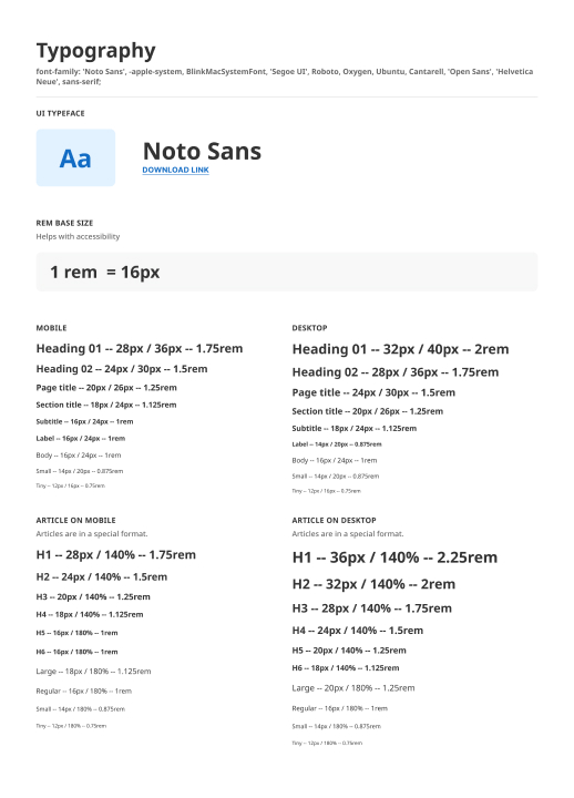 Typography