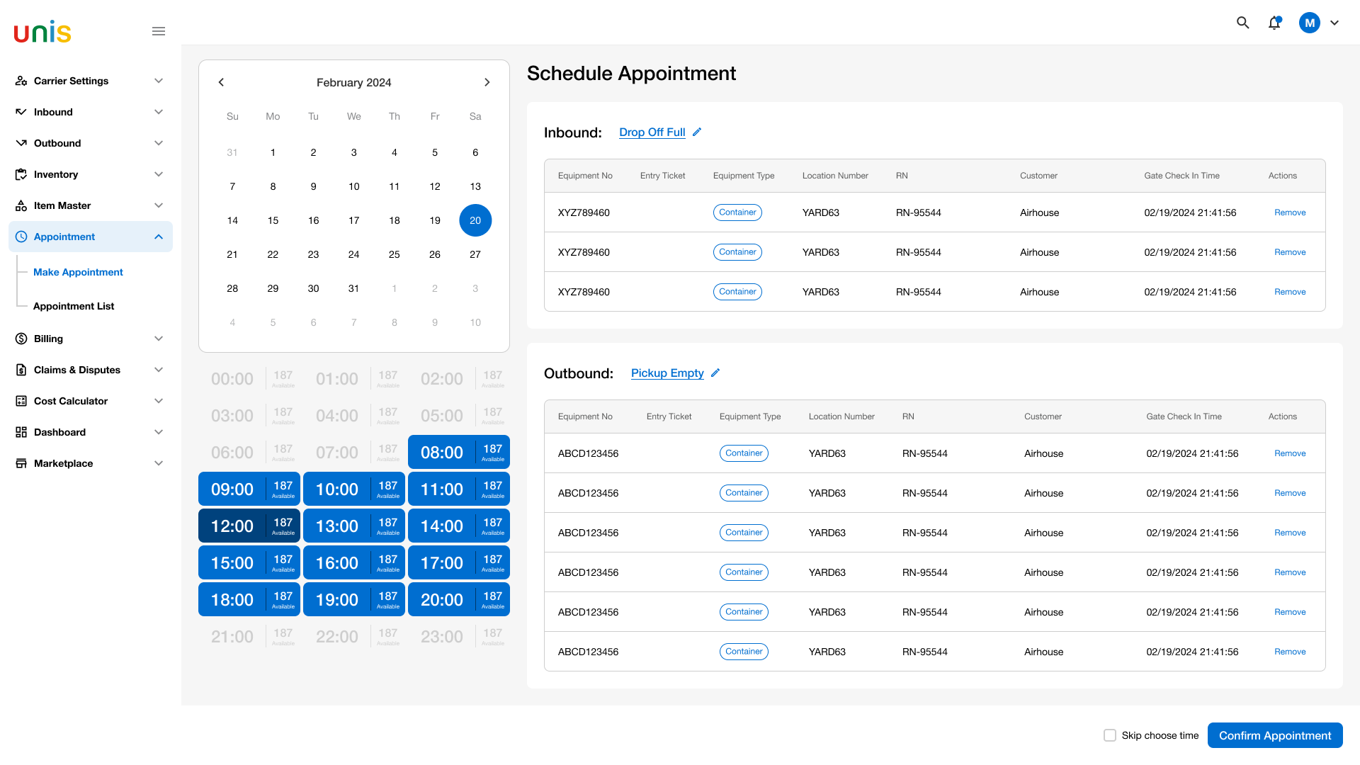 Schedule Appointment